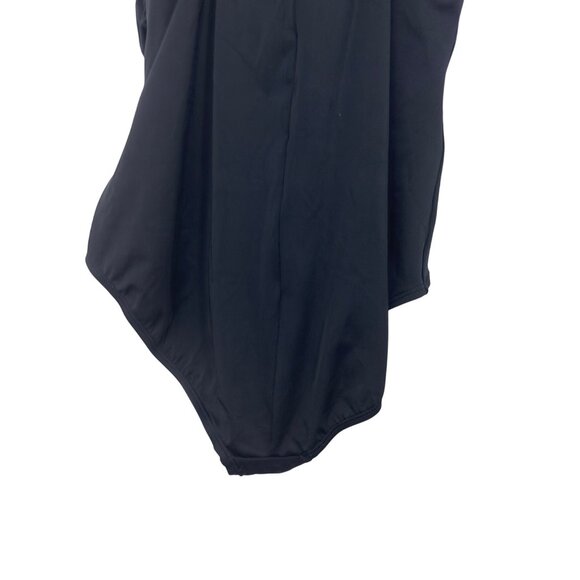 Speedo Women Black One-Piece Swimsuit Size 18 Padded Cup - Picture 6 of 10